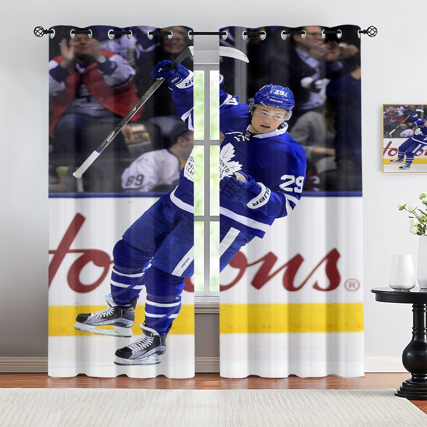 William Nylander Blackout Curtains Drapes for Window Treatment Set