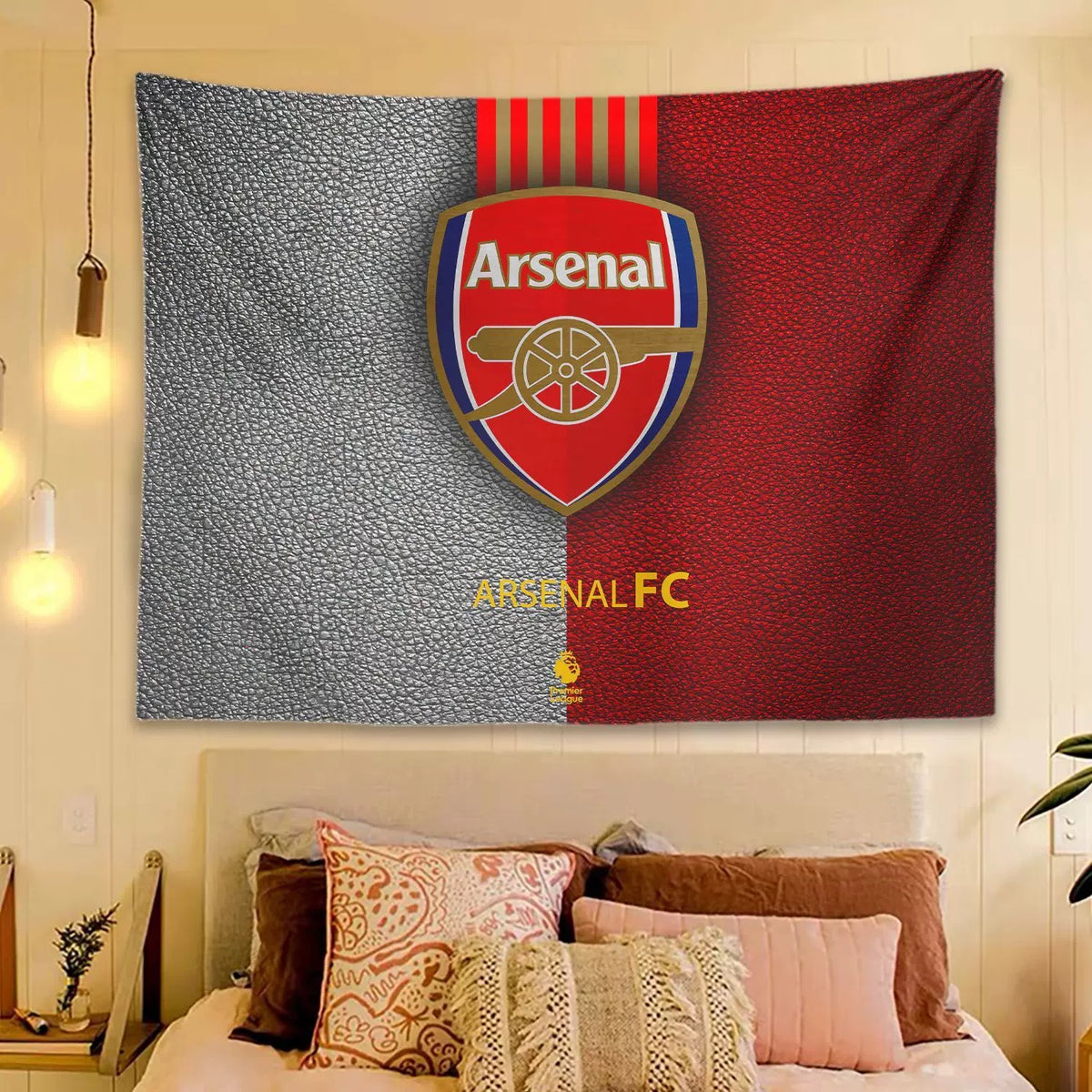 2025 New Arsenal Football Club Wall Decor Hanging Tapestry Home Bedroom Living Room Decoration Wall Decor