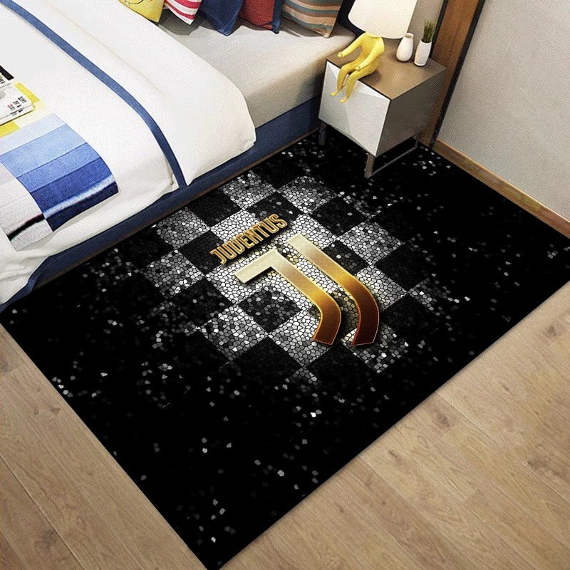 2025 NEW Juventus Football Club Carpet Living Room Bedroom Mats Kitchen Bathroom Rugs
