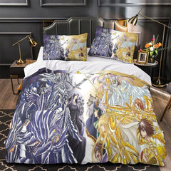 2025 NEW Saint Seiya Bedding Set Quilt Duvet Covers Bedding Sets