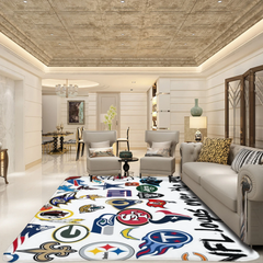 Football Team Carpet Living Room Bedroom Mats Kitchen Bathroom Rugs