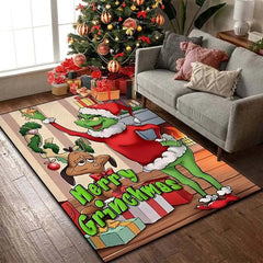 How the Grinch Stole Christmas The Grinch Graphic Carpet Living Room Bedroom Sofa Rug Door Mat Kitchen Bathroom Mats for Kids
