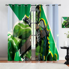Marvel Rivals Hulk Blackout Curtains Drapes For Window Treatment Set