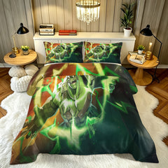 Marvel Rivals Hulk Comforter Pillowcase Sets Blanket All Season Reversible Quilted Duvet