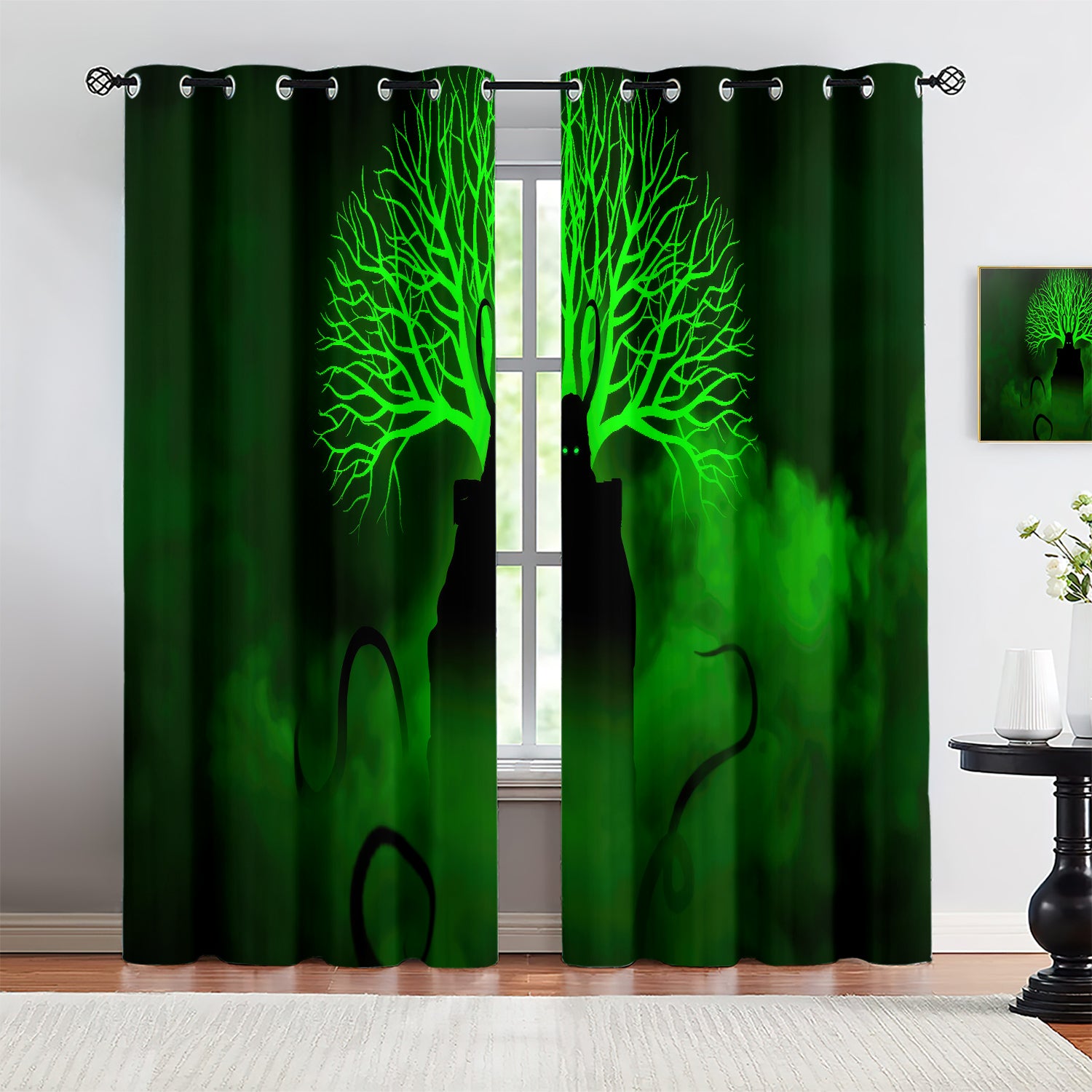 Marvel Rivals Loki Blackout Curtains Drapes For Window Treatment Set