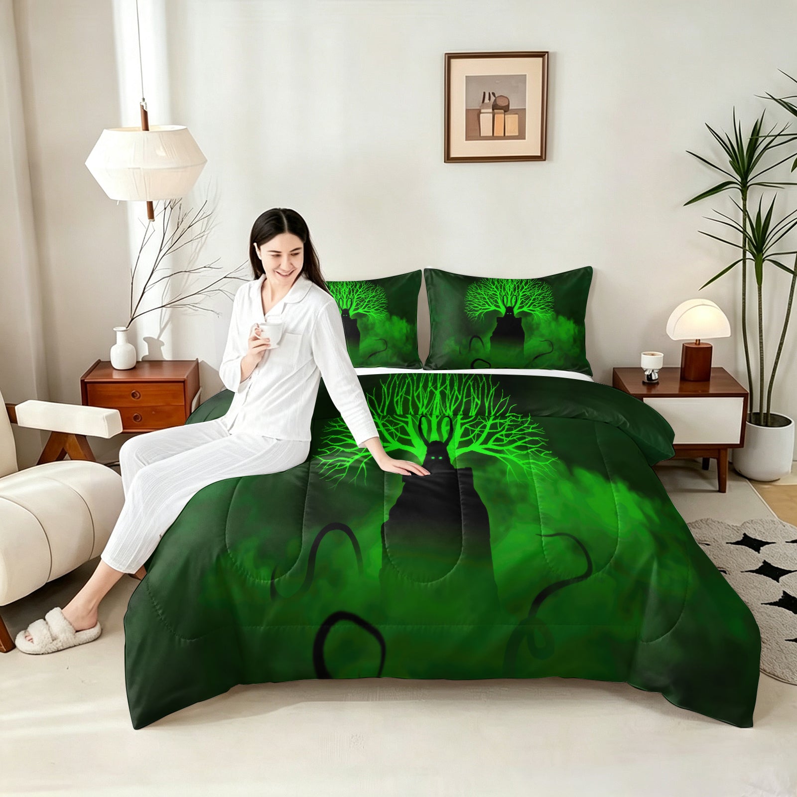 Marvel Rivals Loki Comforter Pillowcase Sets Blanket All Season Reversible Quilted Duvet