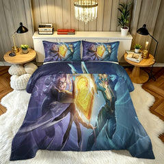 Marvel Rivals Comforter Pillowcase Sets Blanket All Season Reversible Quilted Duvet