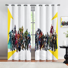 Marvel Rivals Blackout Curtains Drapes For Window Treatment Set