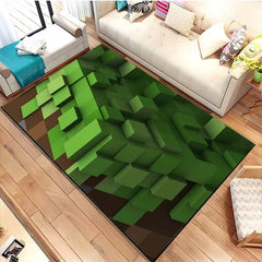 Minecraft Graphic Carpet Living Room Bedroom Sofa Rug Door Mat Kitchen Bathroom Mats for Kids