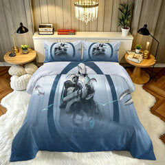 Marvel Rivals Moon Knight Comforter Pillowcase Sets Blanket All Season Reversible Quilted Duvet