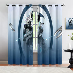 Marvel Rivals Moon Knight Blackout Curtains Drapes For Window Treatment Set