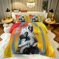 Marvel Rivals Moon Knight Comforter Pillowcase Sets Blanket All Season Reversible Quilted Duvet