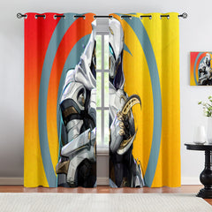 Marvel Rivals Moon Knight Blackout Curtains Drapes For Window Treatment Set
