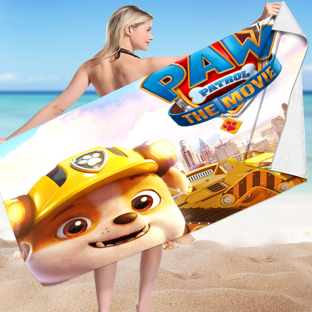 Paw Patrol Microfiber Bath Towel Quick Dry Swimming Surf Towels