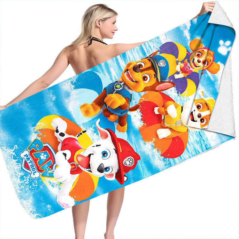 Paw Patrol Microfiber Bath Towel Quick Dry Swimming Surf Towels