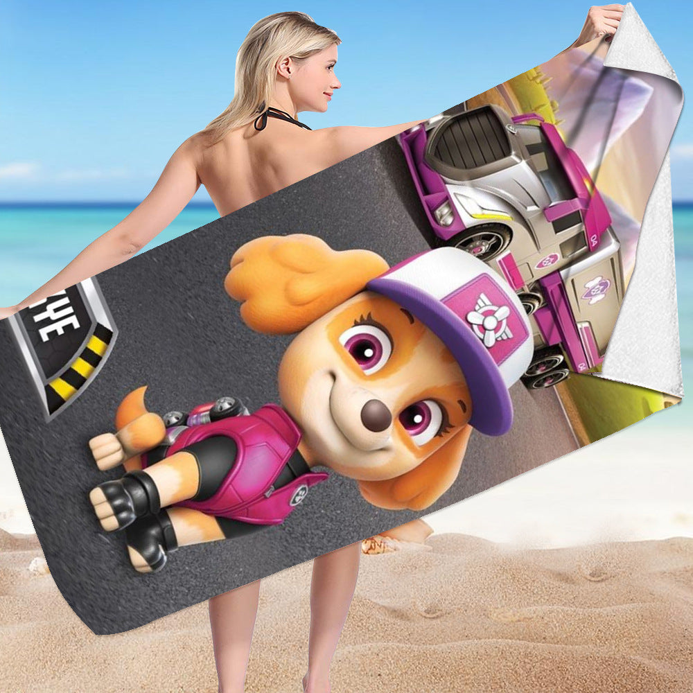 Paw Patrol Microfiber Bath Towel Quick Dry Swimming Surf Towels