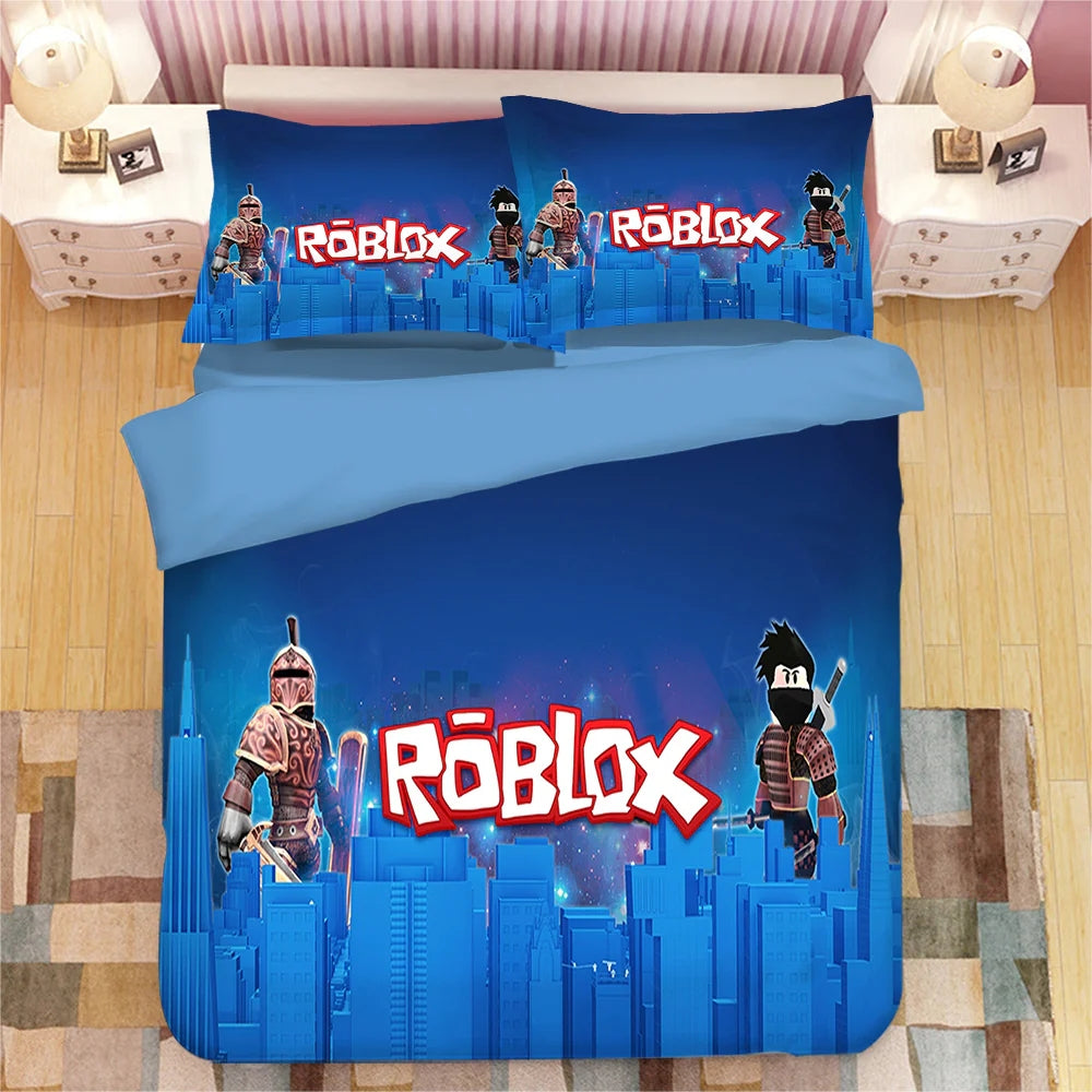 Game Roblox DynaBlocks Duvet Cover Quilt Cover Pillowcase Bedding Set