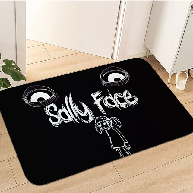 Sally Face Cosplay Carpet Living Room Bedroom Sofa Rug Door Mat