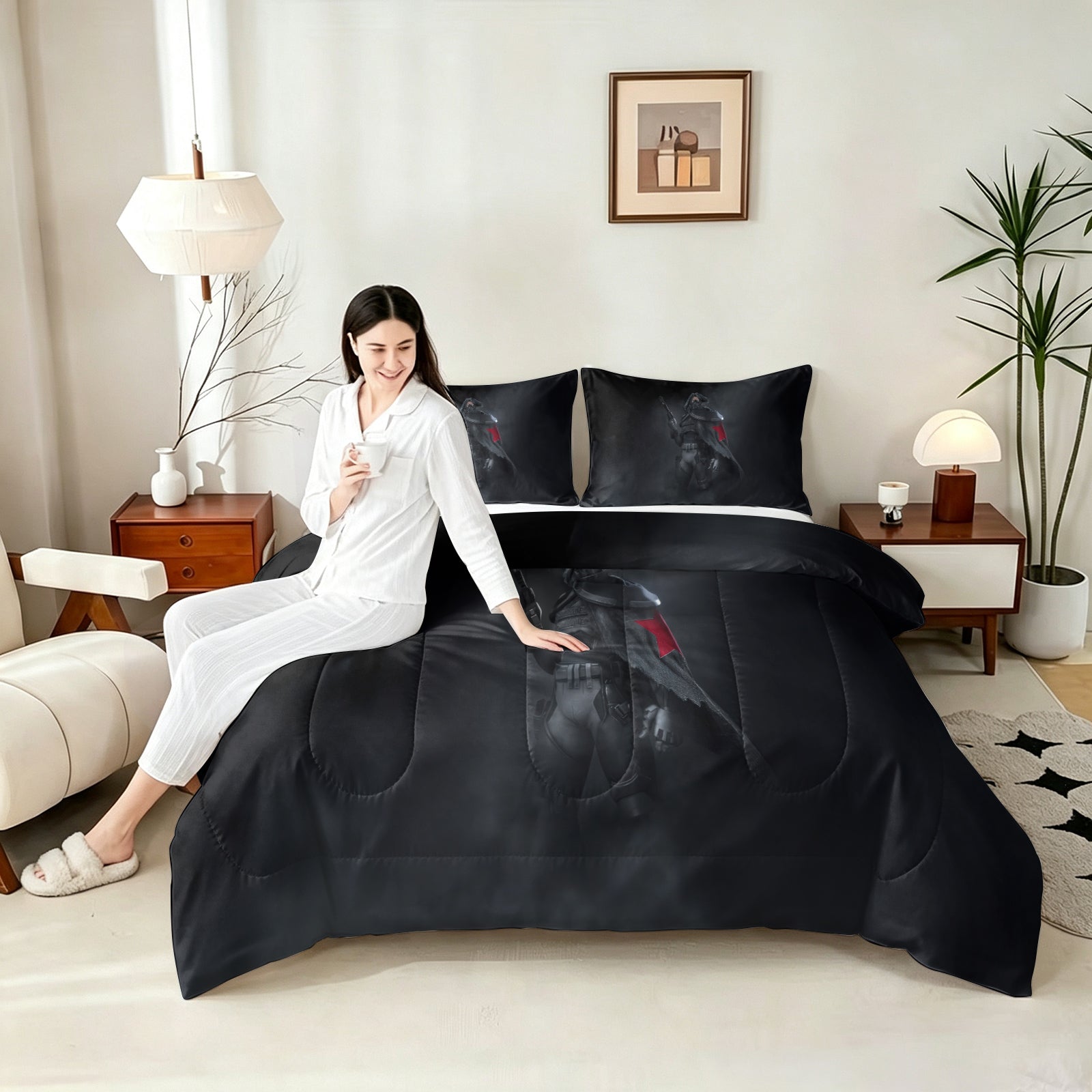 ‌Marvel Rivals Wolverine Comforter Pillowcase Sets Blanket All Season Reversible Quilted Duvet