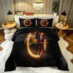 ‌Marvel Rivals Wolverine Comforter Pillowcase Sets Blanket All Season Reversible Quilted Duvet