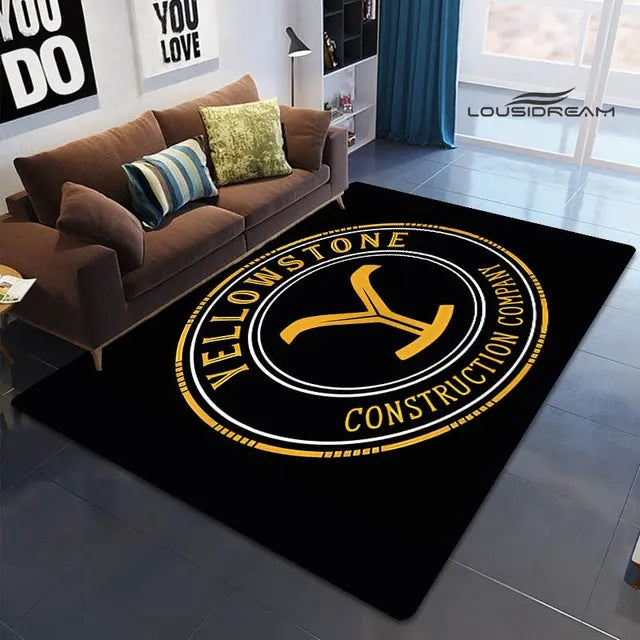 Yellowstone Cosplay Carpet Living Room Bedroom Sofa Rug Door Mat