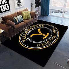 Yellowstone Cosplay Carpet Living Room Bedroom Sofa Rug Door Mat