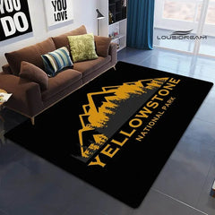 Yellowstone Cosplay Carpet Living Room Bedroom Sofa Rug Door Mat