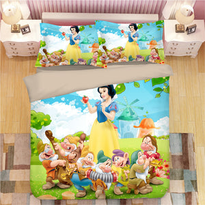 Snow White Princess Beauty #16 Duvet Cover Quilt Cover Pillowcase Bedding Set Bed Linen Home Decor