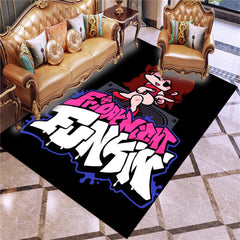 Friday Night Funkin Graphic Carpet Living Room Bedroom Sofa Rug Door Mat Kitchen Bathroom Mats for Kids