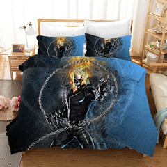 Ghost Rider #1 Duvet Cover Quilt Cover Pillowcase Bedding Set Bed Linen Home Bedroom Decor