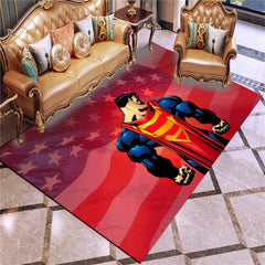 Super Hero Superman #1 Graphic Carpet Living Room Bedroom Sofa Rug Door Mat Kitchen Bathroom Mats for Kids
