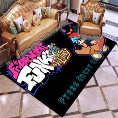 Friday Night Funkin Graphic Carpet Living Room Bedroom Sofa Rug Door Mat Kitchen Bathroom Mats for Kids