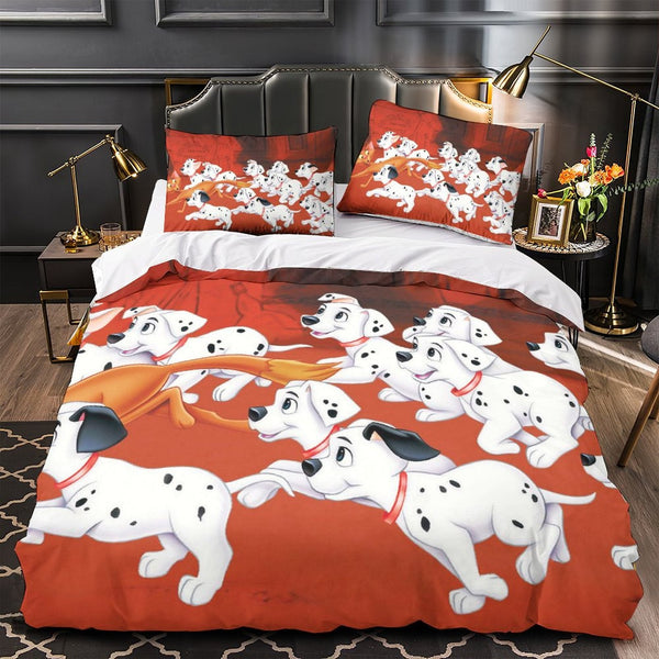 2025 NEW 101 Dalmatians Bedding Set Quilt Cover Without Filler