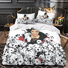 2024 NEW 101 Dalmatians Bedding Set Quilt Cover Without Filler