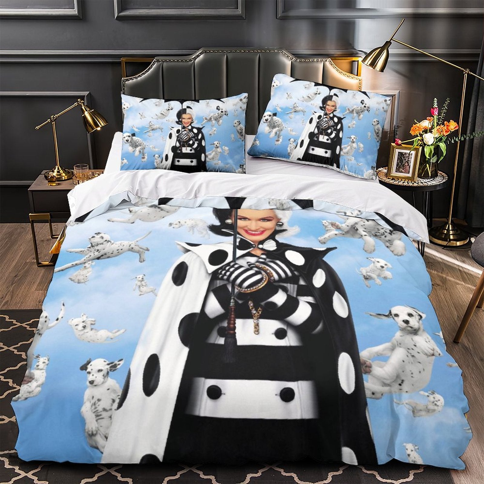 2024 NEW 101 Dalmatians Bedding Set Quilt Cover Without Filler