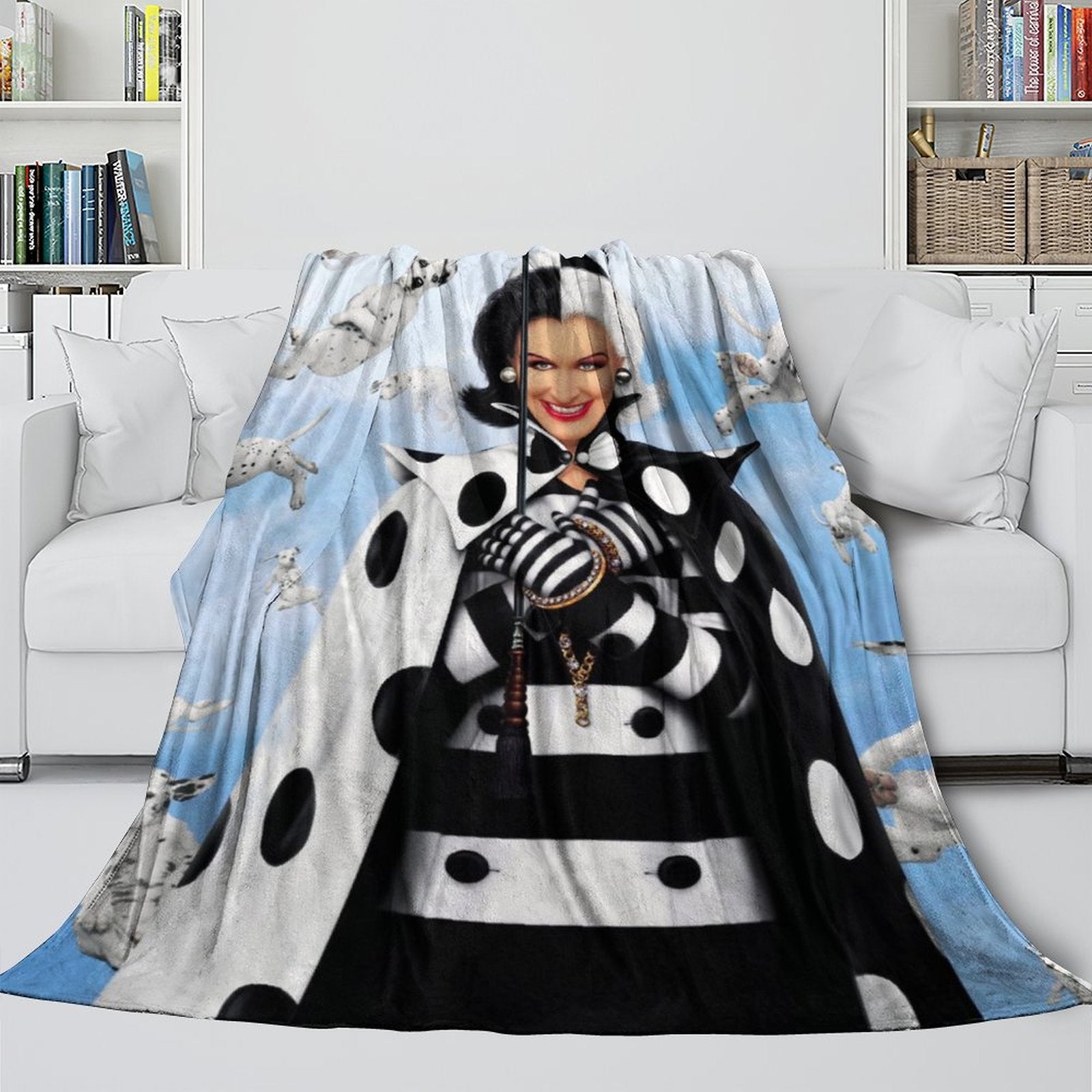 2024 NEW 101 Dalmatians Blanket Flannel Throw Room Decoration