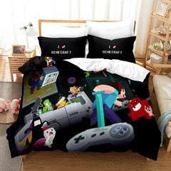 Minecraft #21 Duvet Cover Quilt Cover Pillowcase Bedding Set Bed Linen Home Bedroom Decor