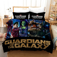 Load image into Gallery viewer, Guardians of the Galaxy Star Lord Rocket Raccoon #22 Duvet Cover Quilt Cover Pillowcase Bedding Set Bed Linen