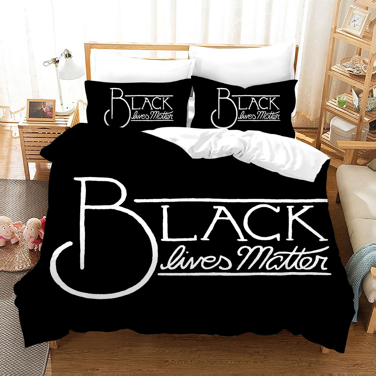 Black Lives Matter #14 Duvet Cover Quilt Cover Pillowcase Bedding Set Bed Linen Home Bedroom Decor