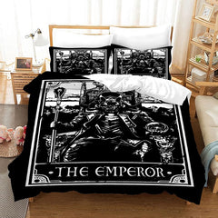 TAROT The Emperor #18 Duvet Cover Quilt Cover Pillowcase Bedding Set Bed Linen Home Bedroom Decor