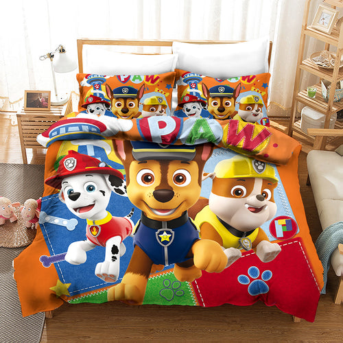 PAW Patrol Marshall #18 Duvet Cover Quilt Cover Pillowcase Bedding Set Bed Linen Home Decor