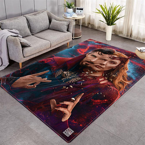 Doctor Strange Scarlet Witch Graphic Carpet Living Room Bedroom Sofa Rug Door Mat Kitchen Bathroom Mats for Kids