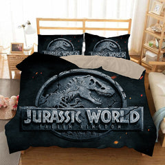 Jurassic World #5 Duvet Cover Quilt Cover Pillowcase Bedding Set Bed Linen Home Bedroom Decor
