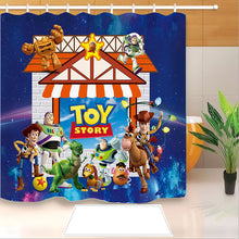 Load image into Gallery viewer, Toy Story Buzz Lightyear Woody Forky #17 Shower Curtain Waterproof Bath Curtains Bathroom Decor With Hooks