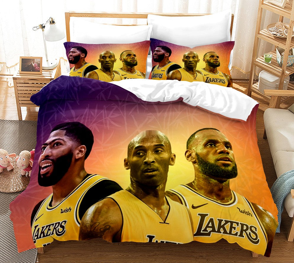 Basketball Kobe Davis James Basketball #9 Duvet Cover Quilt Cover Pillowcase Bedding Set Bed Linen Home Decor