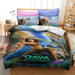 The Last Dragon Raya #4 Duvet Cover Quilt Cover Pillowcase Bedding Set Bed Linen Home Decor