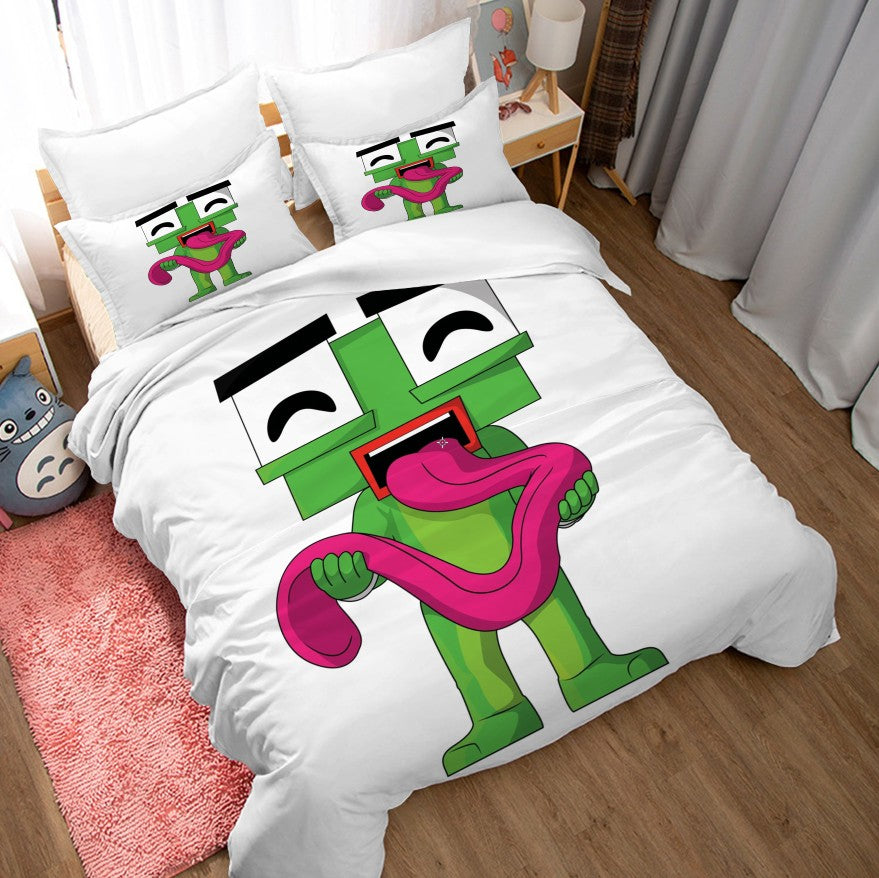 Unspeakable Gaming Frog #1 Duvet Cover Quilt Cover Pillowcase Bedding Set for Kids Adults