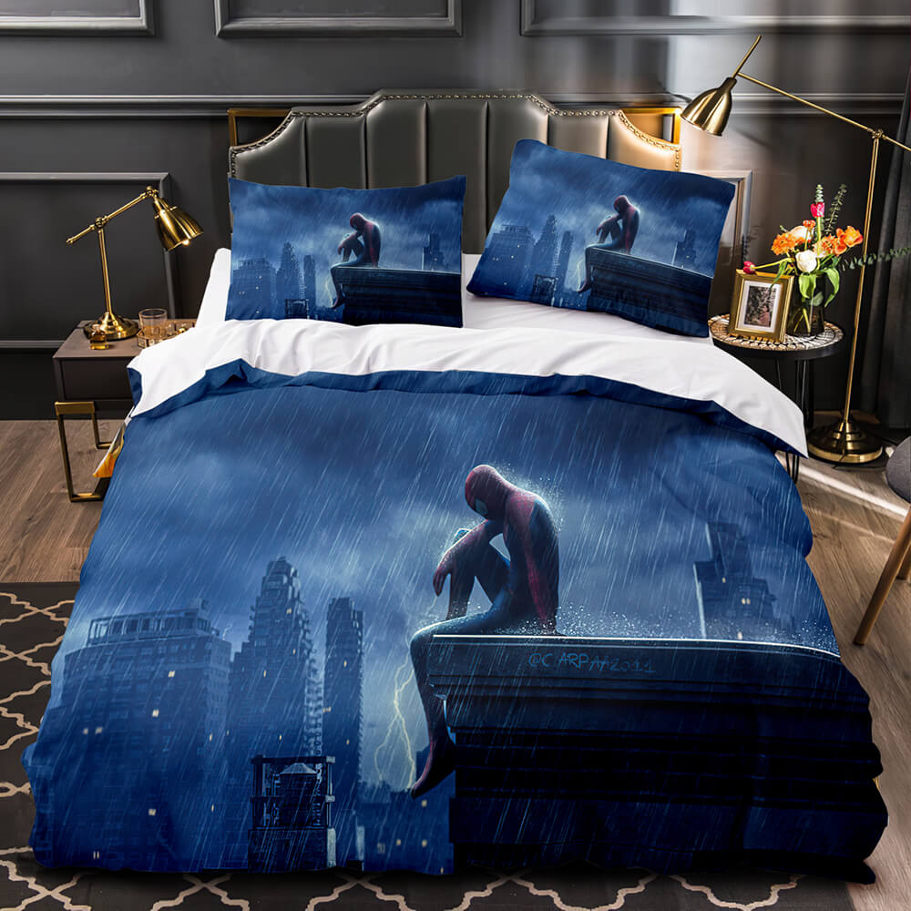 2024 NEW 2021 Spider-Man No Way Home Bedding Set Duvet Cover Quilt Bed Sets