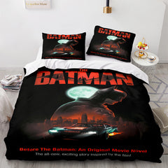 2024 NEW The Batman Bedding Set Quilt Duvet Cover Bedding Sets