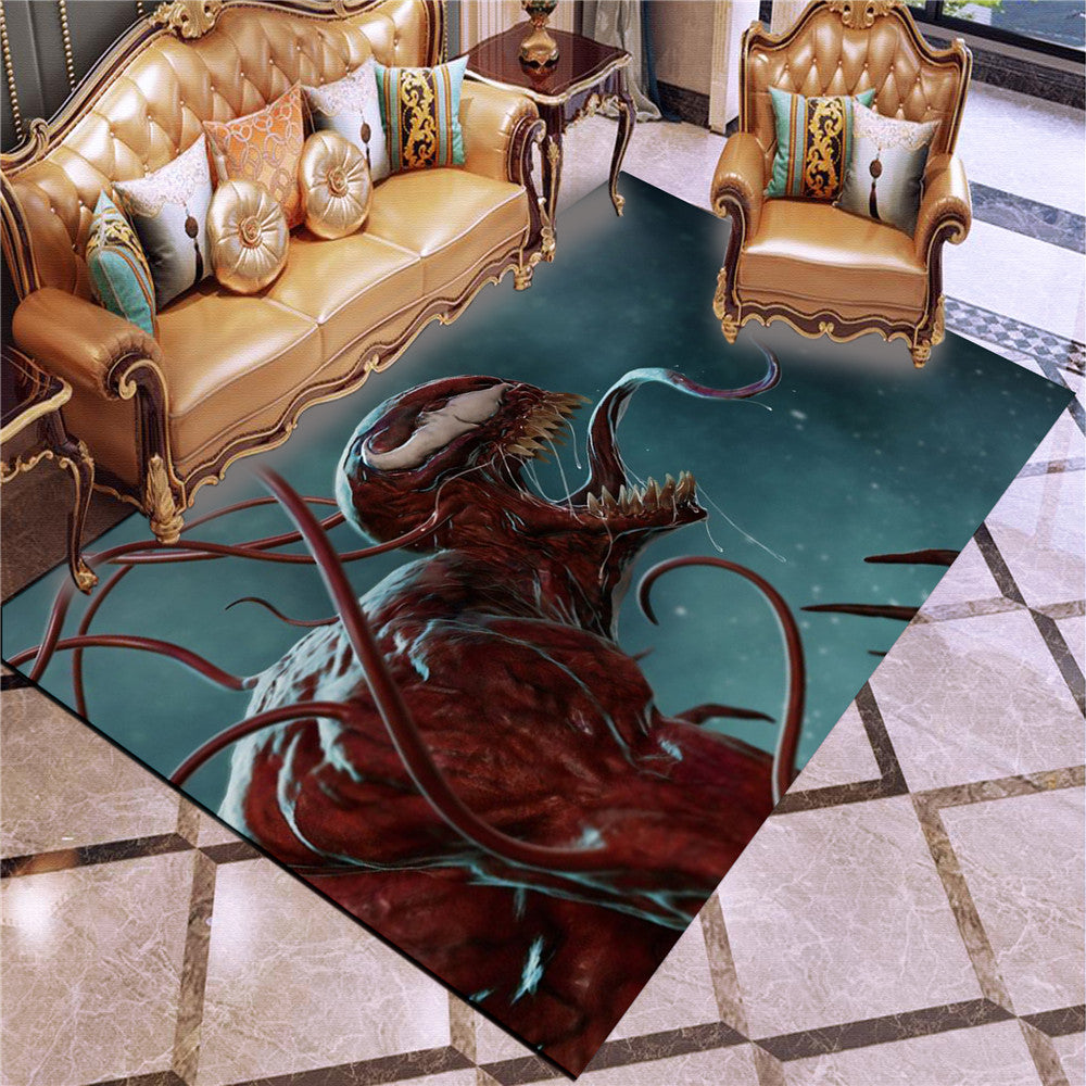 Venom #2 Graphic Carpet Living Room Bedroom Sofa Rug Door Mat Kitchen Bathroom Mats for Kids